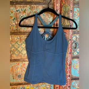 Prana Blue Yoga Top